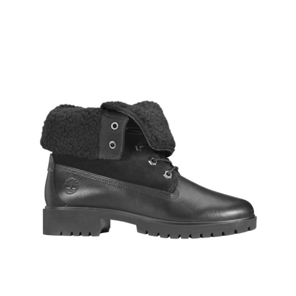 timberland black fur